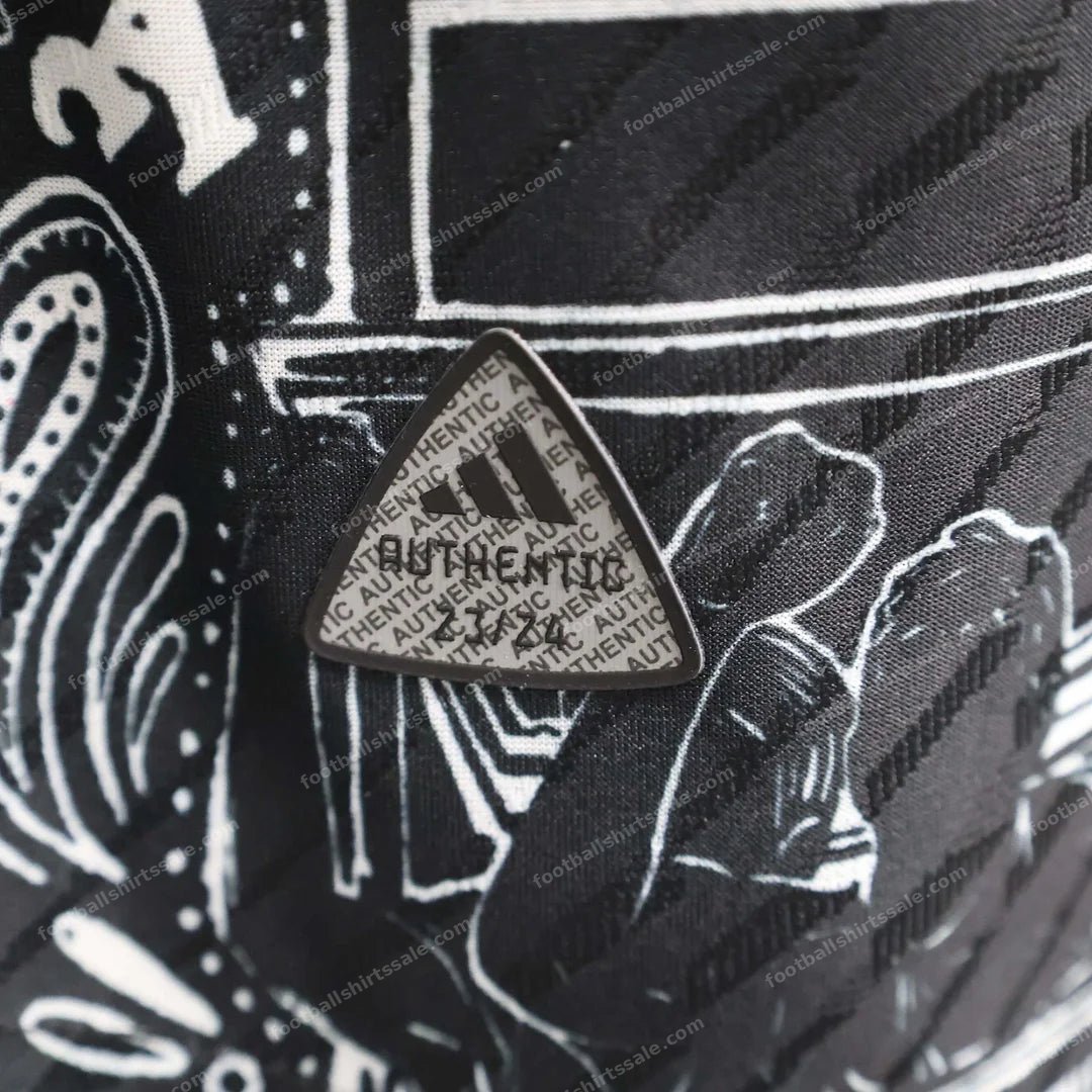 2024/2025 Arsenal Black pre-match Football Shirt 1:1 Thai Quality – Player Version - Detail 7