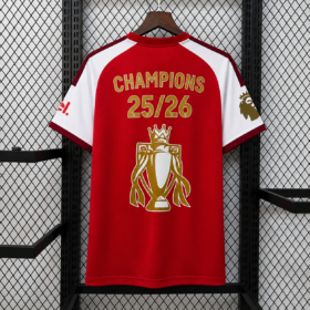 2026/2027 Arsenal Champions Cup Print Home Football Shirt