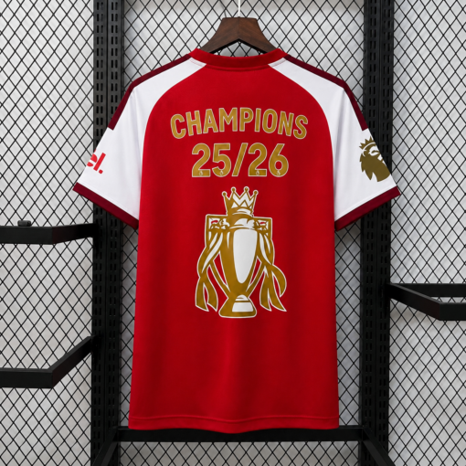 2026/2027 Arsenal Champions Cup Print Home Football Shirt