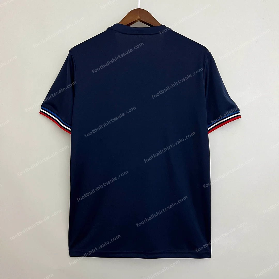 2023 Arsenal French Special Edition Blue Soccer Jersey - Detail 1