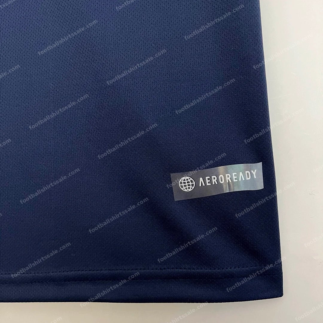 2023 Arsenal French Special Edition Blue Soccer Jersey - Detail 8