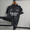 2023/2024 Arsenal Goalkeeper Black Soccer Jersey - Detail 2