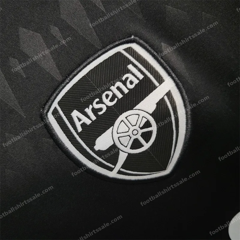2023/2024 Arsenal Goalkeeper Black Soccer Jersey - Detail 4