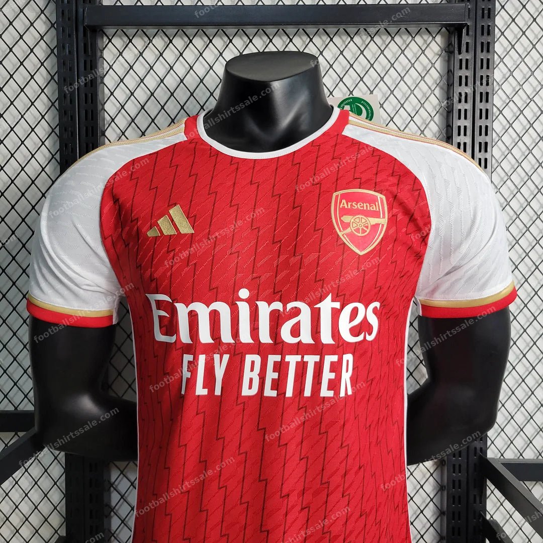 2023/2024 Arsenal Home Soccer Jersey – Player Version - Detail 2
