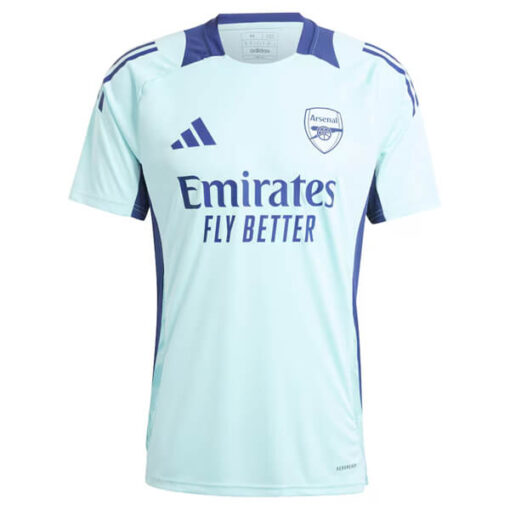 Arsenal Pre Match Training Top - Light Blue