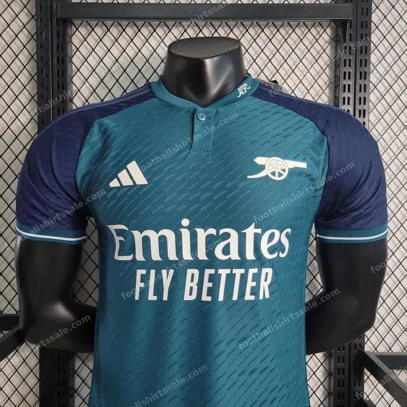 2023/2024 Arsenal Third Away Soccer Jersey – Player Version - Detail 2