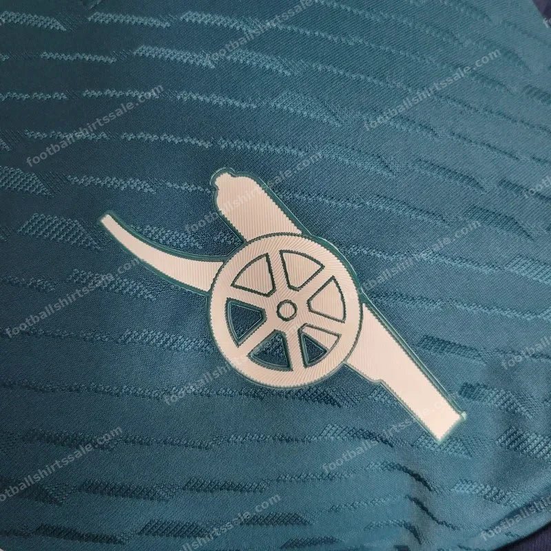 2023/2024 Arsenal Third Away Soccer Jersey – Player Version - Detail 7