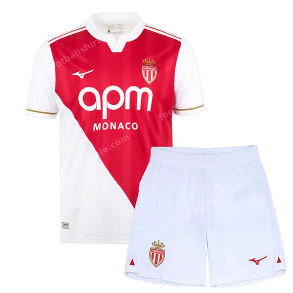AS Monaco Home Kids Kit 25/26