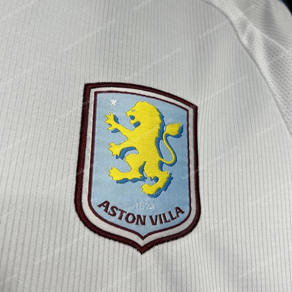 2024/2025 Aston Villa Away Football Shirt 1:1 - Detail 4