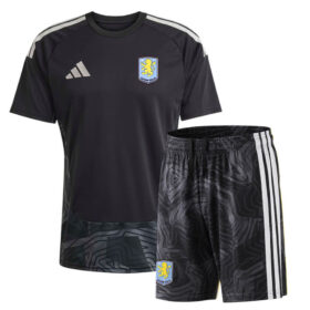 Aston Villa Kids Goalkeeper Kit 26/27 - Black