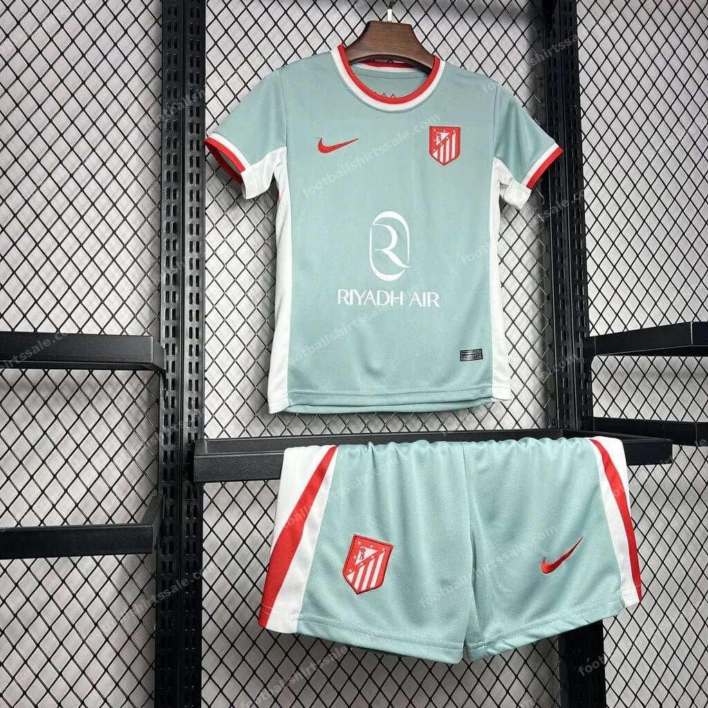 2024/2025 Atletico Madrid Away Football Shirt Kids Size 1:1 Thai Quality - Detail 2
