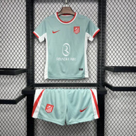 2024/2025 Atletico Madrid Away Football Shirt Kids Size 1:1 Thai Quality