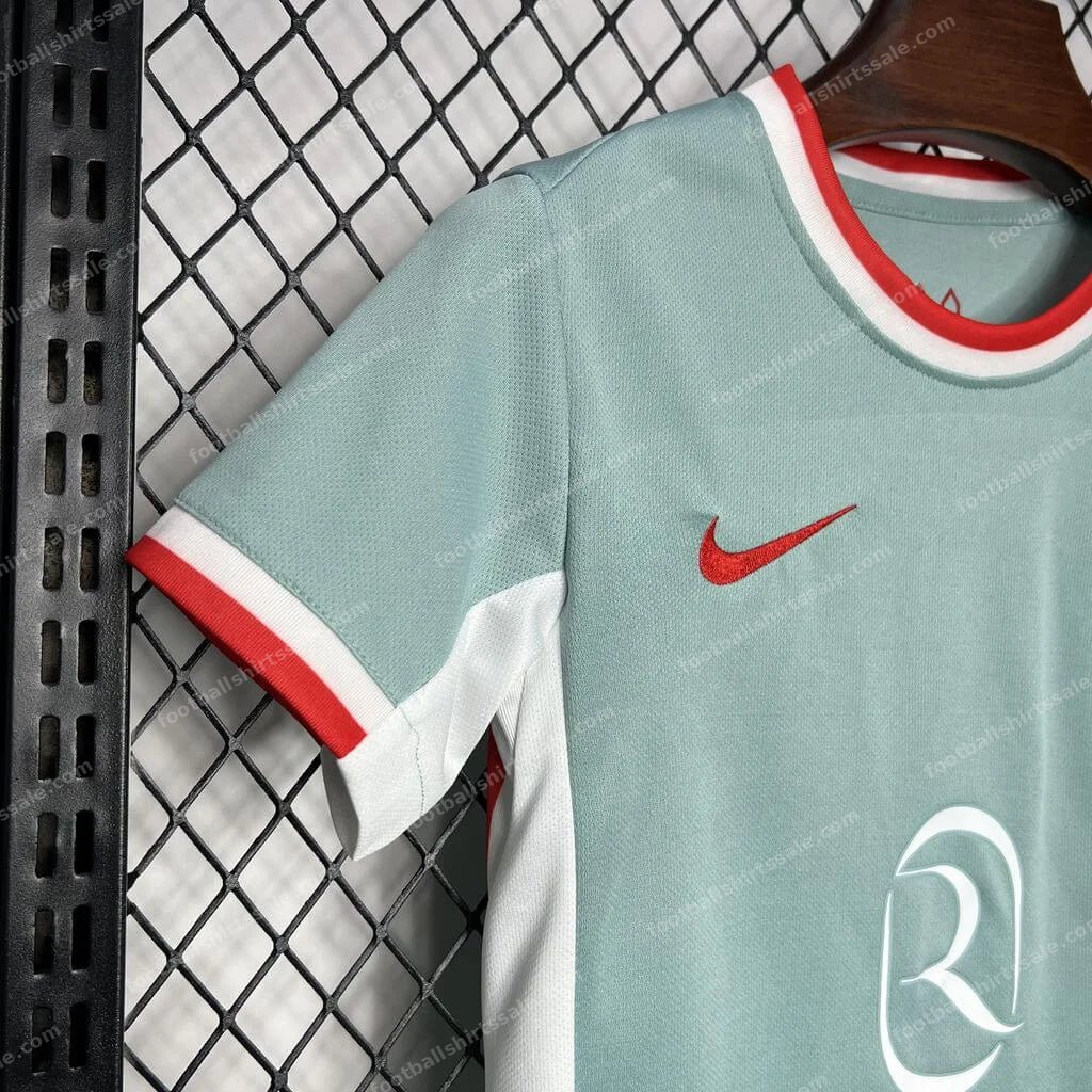2024/2025 Atletico Madrid Away Football Shirt Kids Size 1:1 Thai Quality - Detail 3