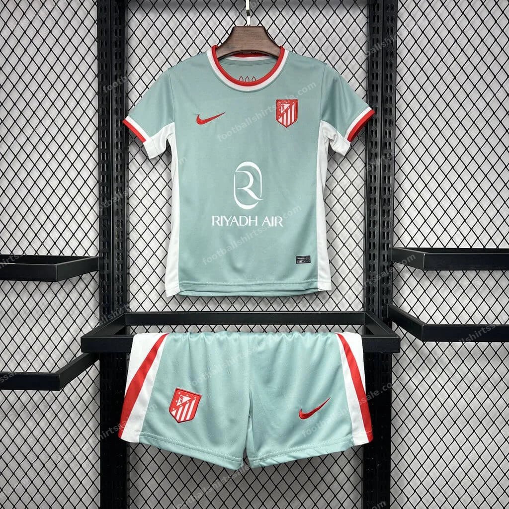 2024/2025 Atletico Madrid Away Football Shirt Kids Size 1:1 Thai Quality