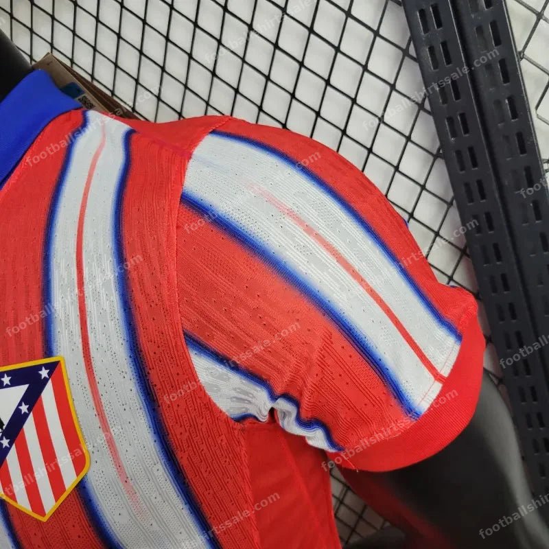 2024/2025 Atletico Madrid Home Soccer Jersey 1:1 Thai Quality – Player Version - Detail 5