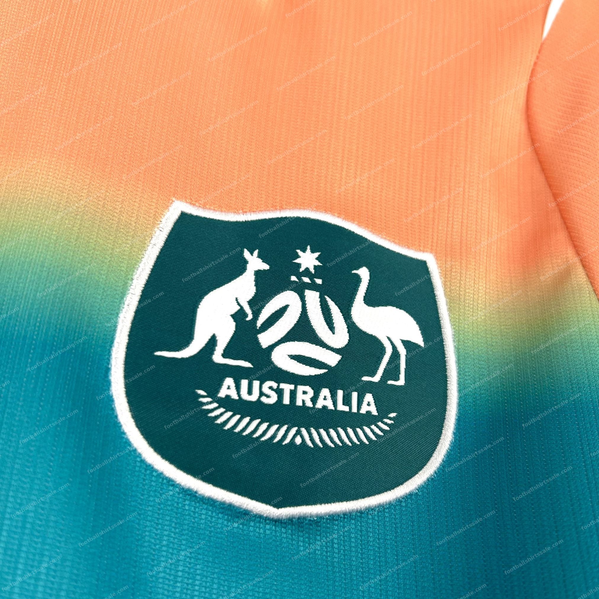 2026 Australia Away World Cup Football Shirt - Detail 5