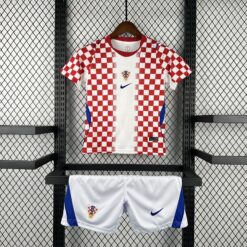 2026 Kids Size Croatia Home Football Shirt