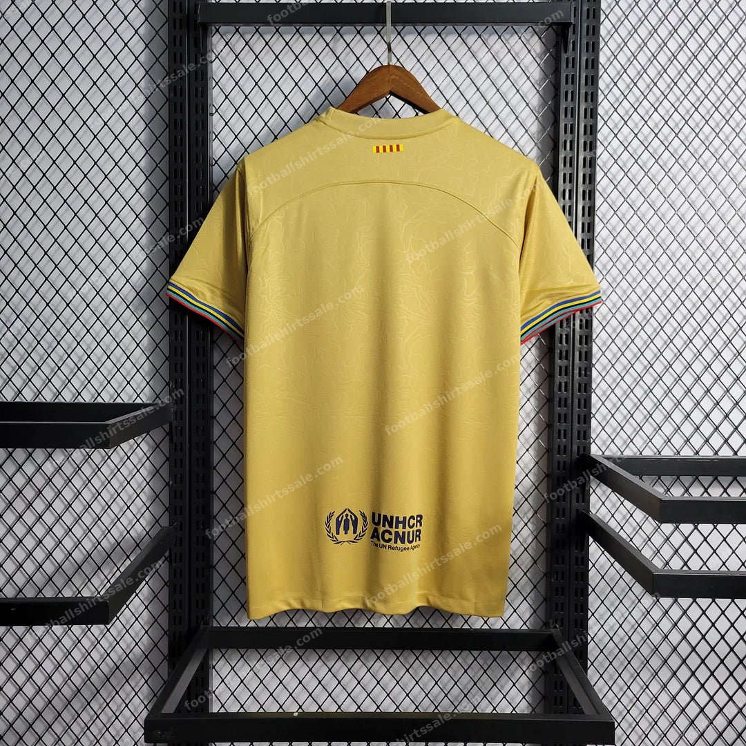 2022/2023 Barcelona Away Football Shirt 1:1 Thai Quality - Detail 1