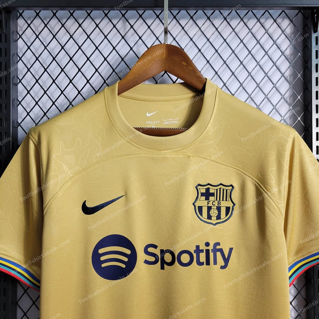 2022/2023 Barcelona Away Football Shirt 1:1 Thai Quality - Detail 3