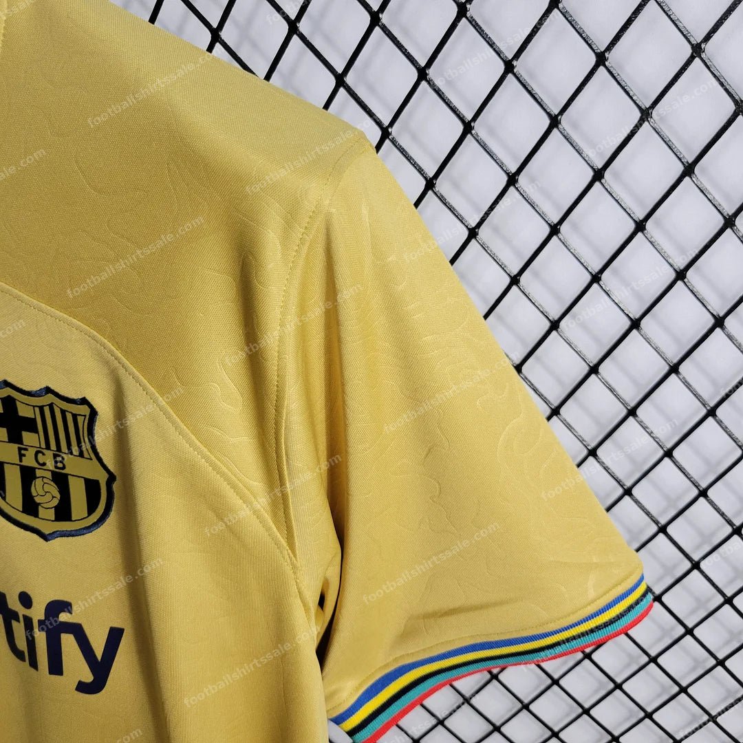 2022/2023 Barcelona Away Football Shirt 1:1 Thai Quality - Detail 6