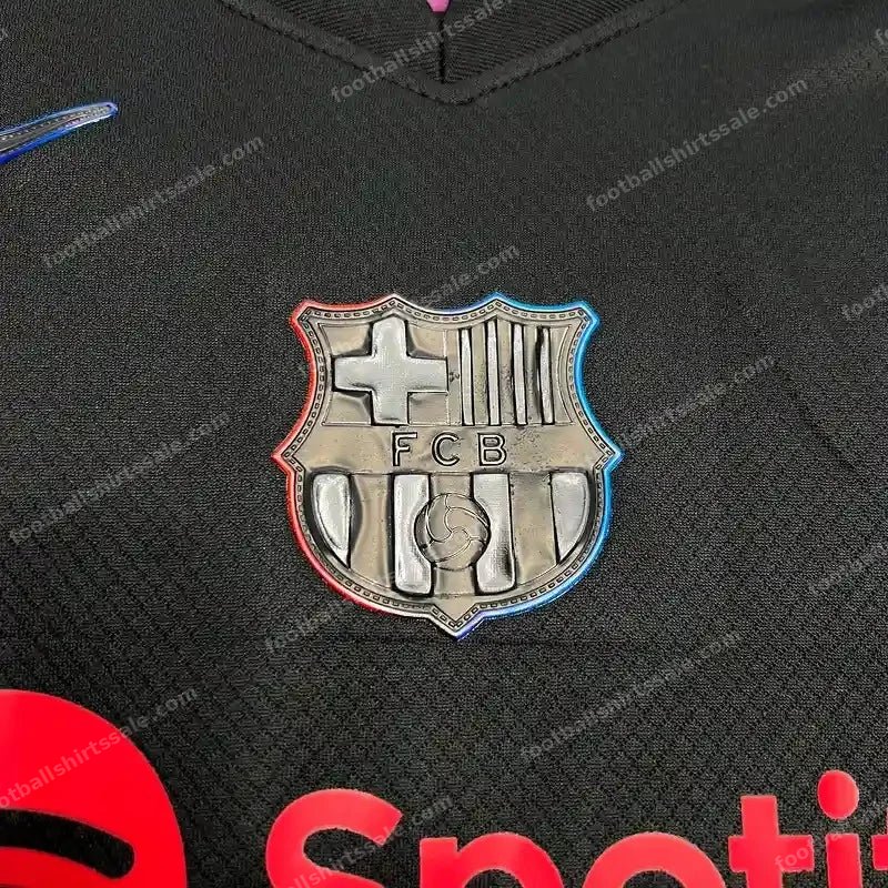 2024/2025 Barcelona Away Football Shirt 1:1 Thai Quality Kids Size - Detail 3