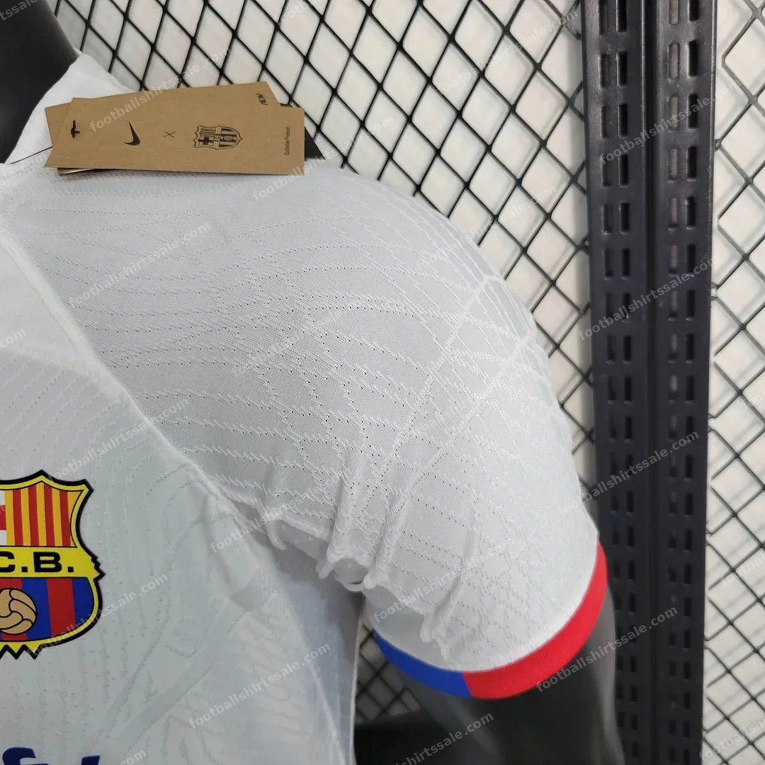 2023/2024 Barcelona Away Football Shirt 1:1 Thai Quality – Player Version - Detail 4