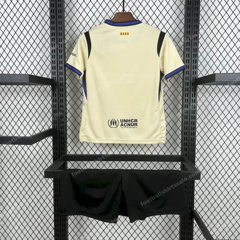 2025/2026 Barcelona Away Football Shirt Kids Size - Detail 1