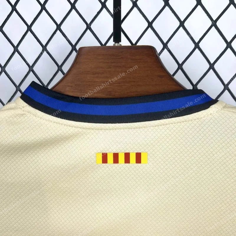 2025/2026 Barcelona Away Football Shirt Kids Size - Detail 3