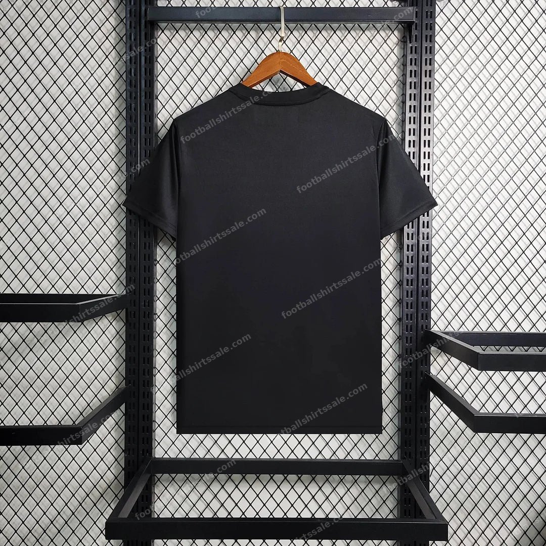 2024/2025 Barcelona Black Balmain Shirt - Detail 1