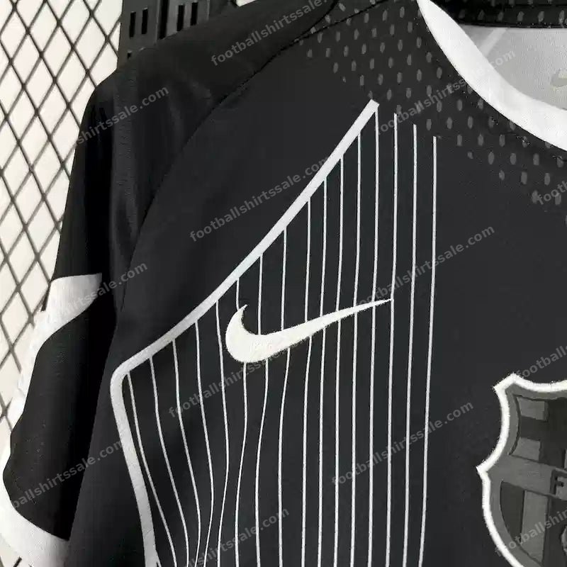 2025/2026 Barcelona Blackout Elite Football Shirt - Detail 2