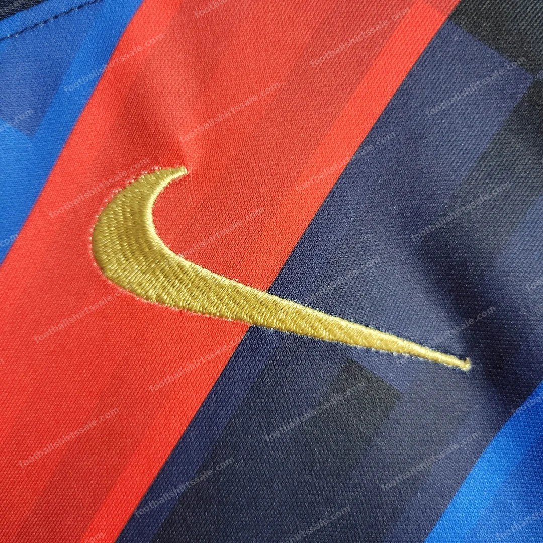 2022/2023 Barcelona Football Shirt 1:1 Thai Quality Home - Detail 4