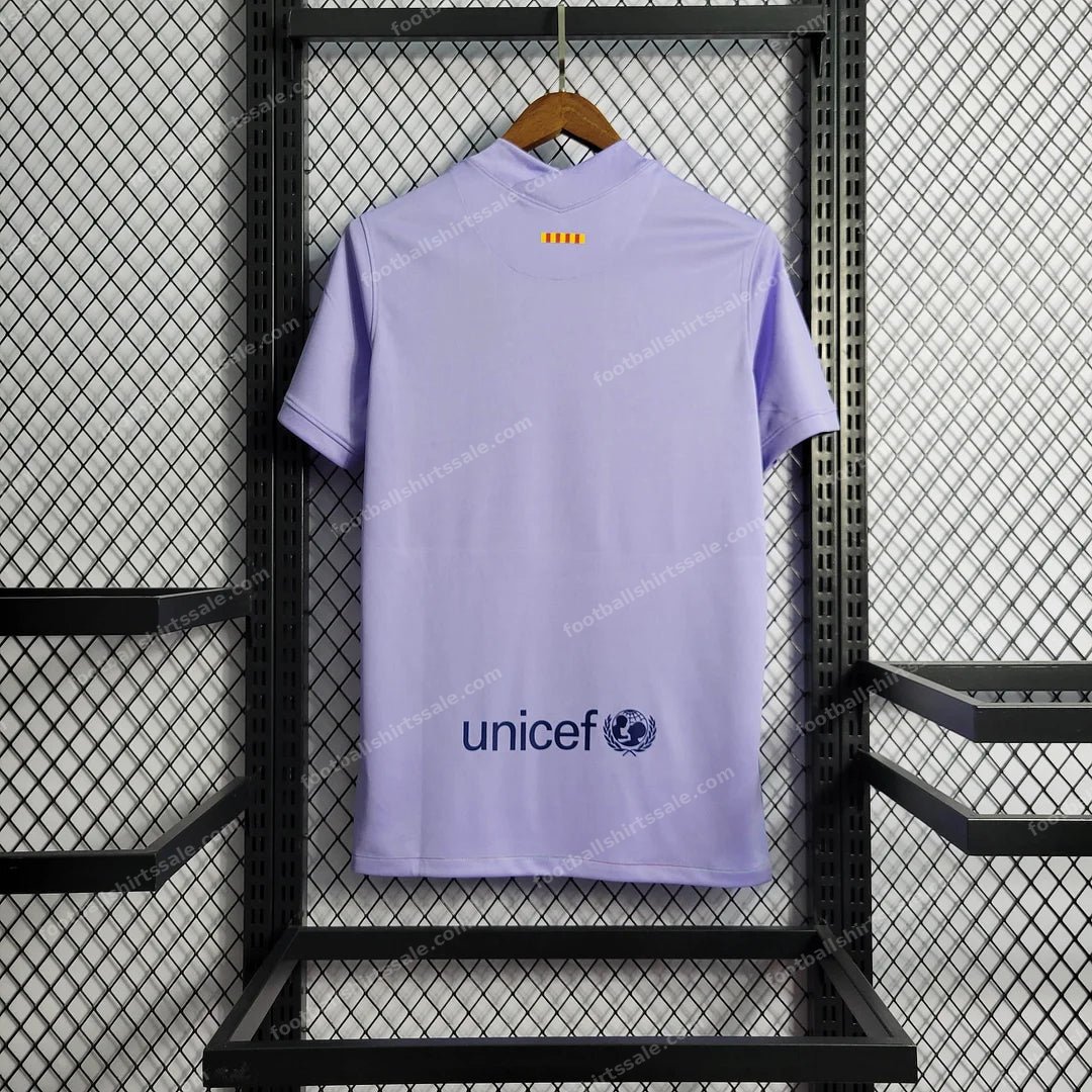 Barcelona Football Shirt Away 2021/2022 Retro 1:1 Thai Quality - Detail 1