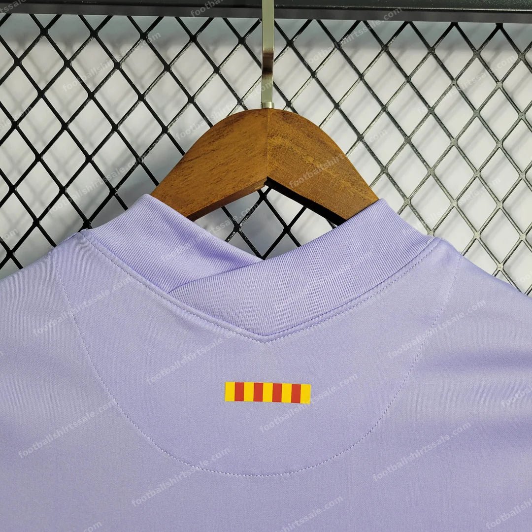 Barcelona Football Shirt Away 2021/2022 Retro 1:1 Thai Quality - Detail 10