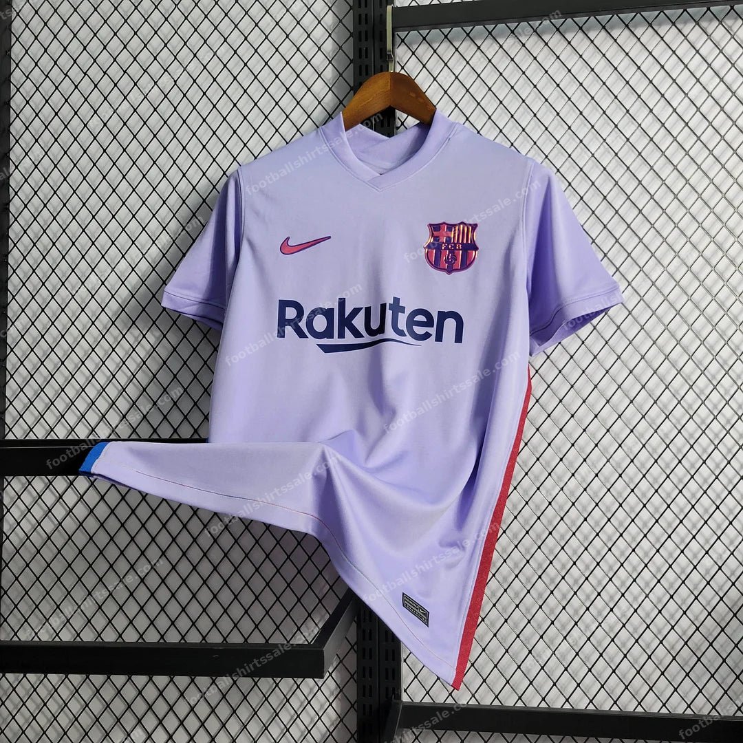 Barcelona Football Shirt Away 2021/2022 Retro 1:1 Thai Quality - Detail 2