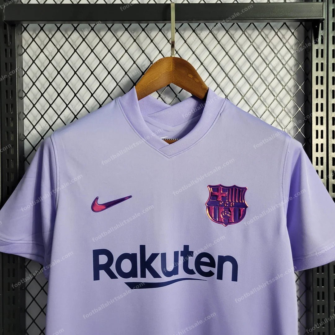 Barcelona Football Shirt Away 2021/2022 Retro 1:1 Thai Quality - Detail 3
