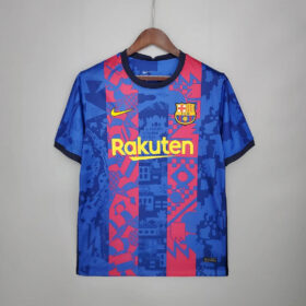 Barcelona Football Shirt 2021 / 2022 Retro 1:1 Thai Quality Third Away