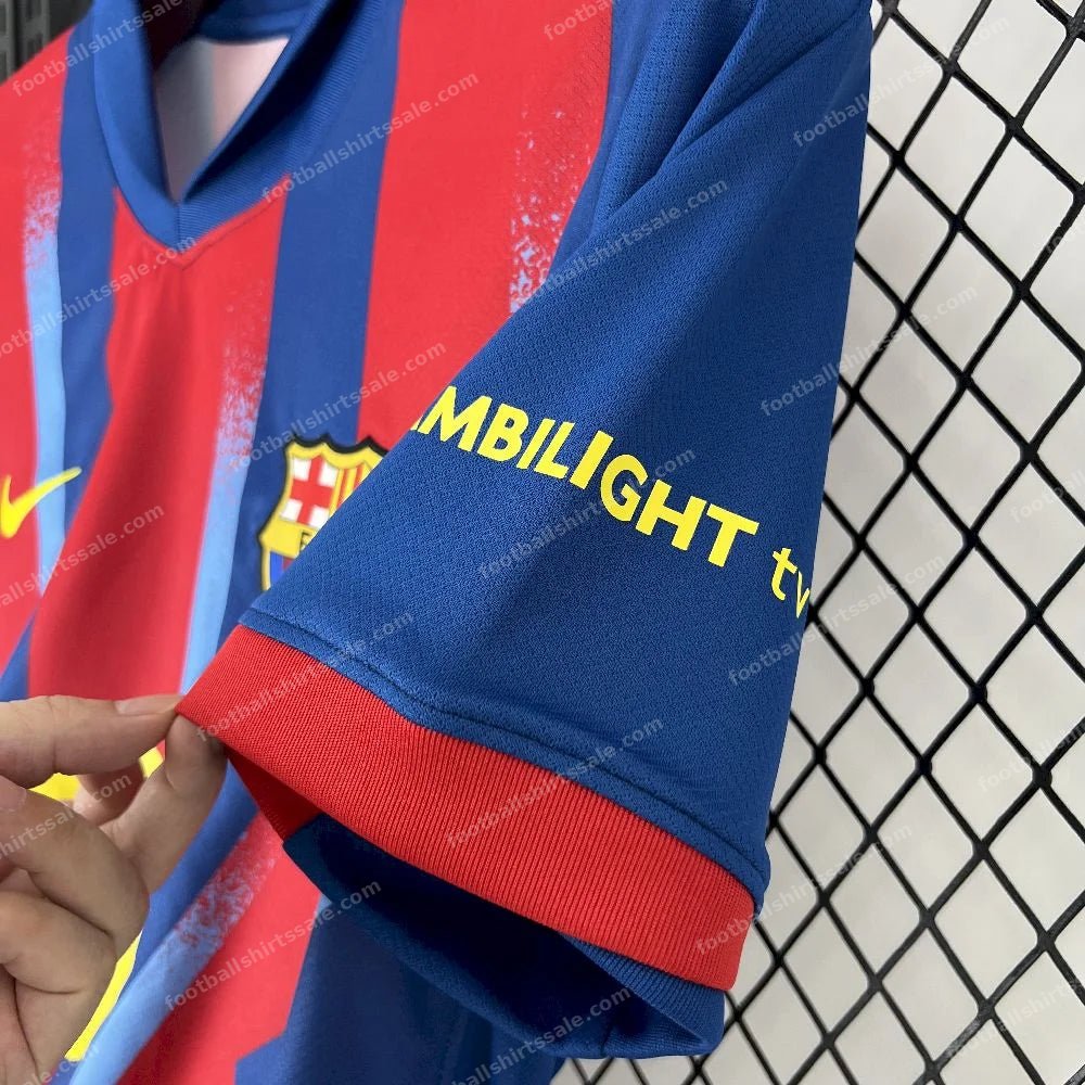 2025/2026 Barcelona Fourth Away Football Shirt - Detail 4