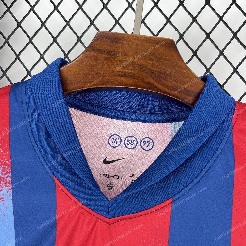 2025/2026 Barcelona Fourth Away Football Shirt - Detail 6