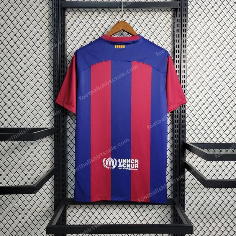 2023/2024 Barcelona Home Football Shirt 1:1 Thai Quality - Detail 1