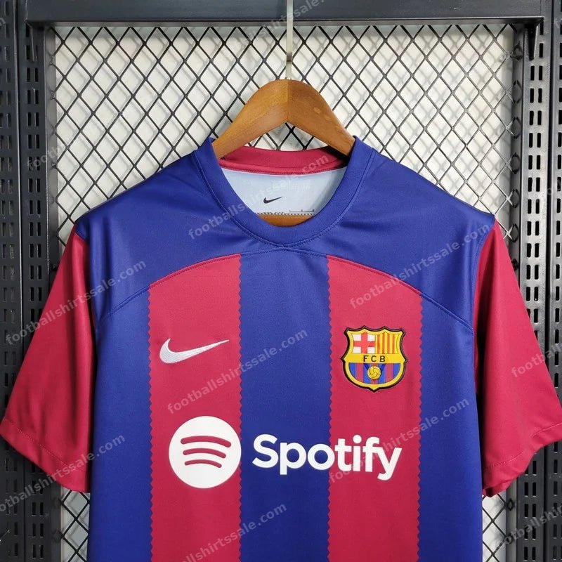 2023/2024 Barcelona Home Football Shirt 1:1 Thai Quality - Detail 5