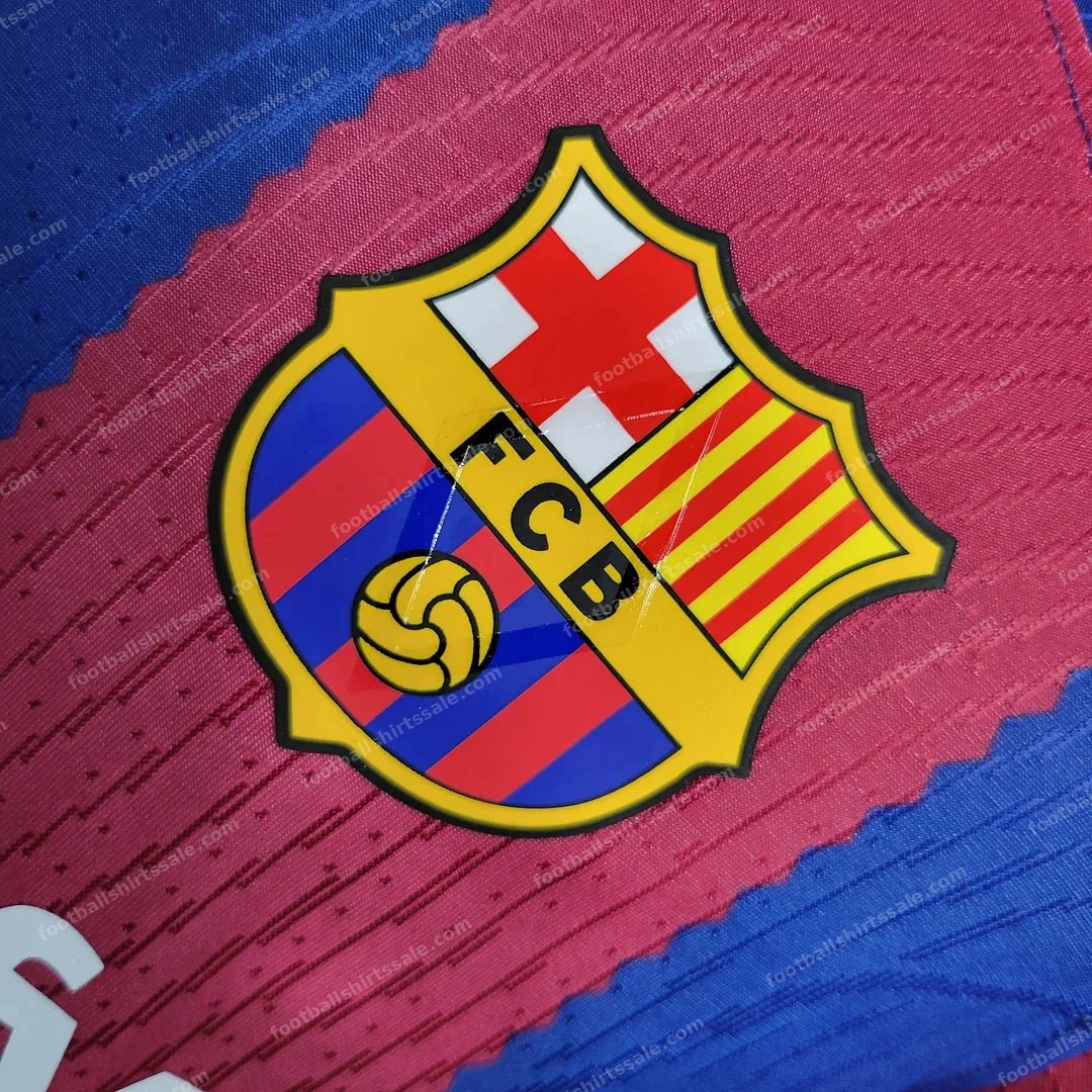 2023/2024 Barcelona Home Football Shirt 1:1 Thai Quality – Player Version - Detail 6