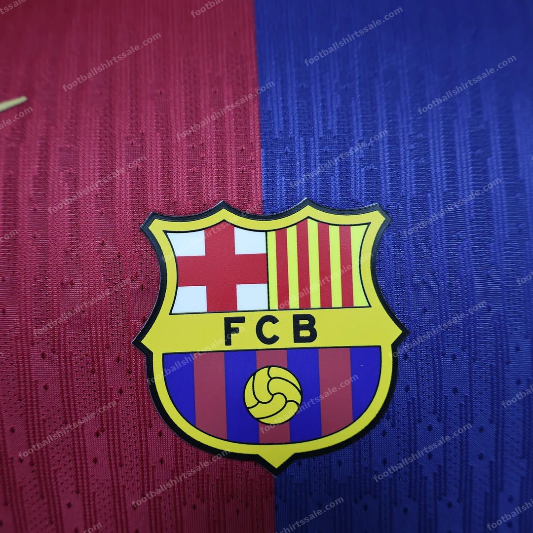 2024/2025 Barcelona Home Football Shirt 1:1 Thai Quality – Player Version - Detail 3