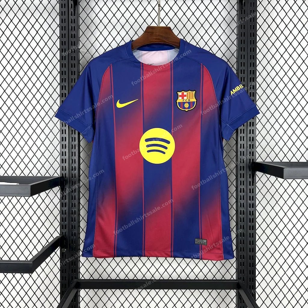 2025/2026 Barcelona Home Football Shirt - Detail 1