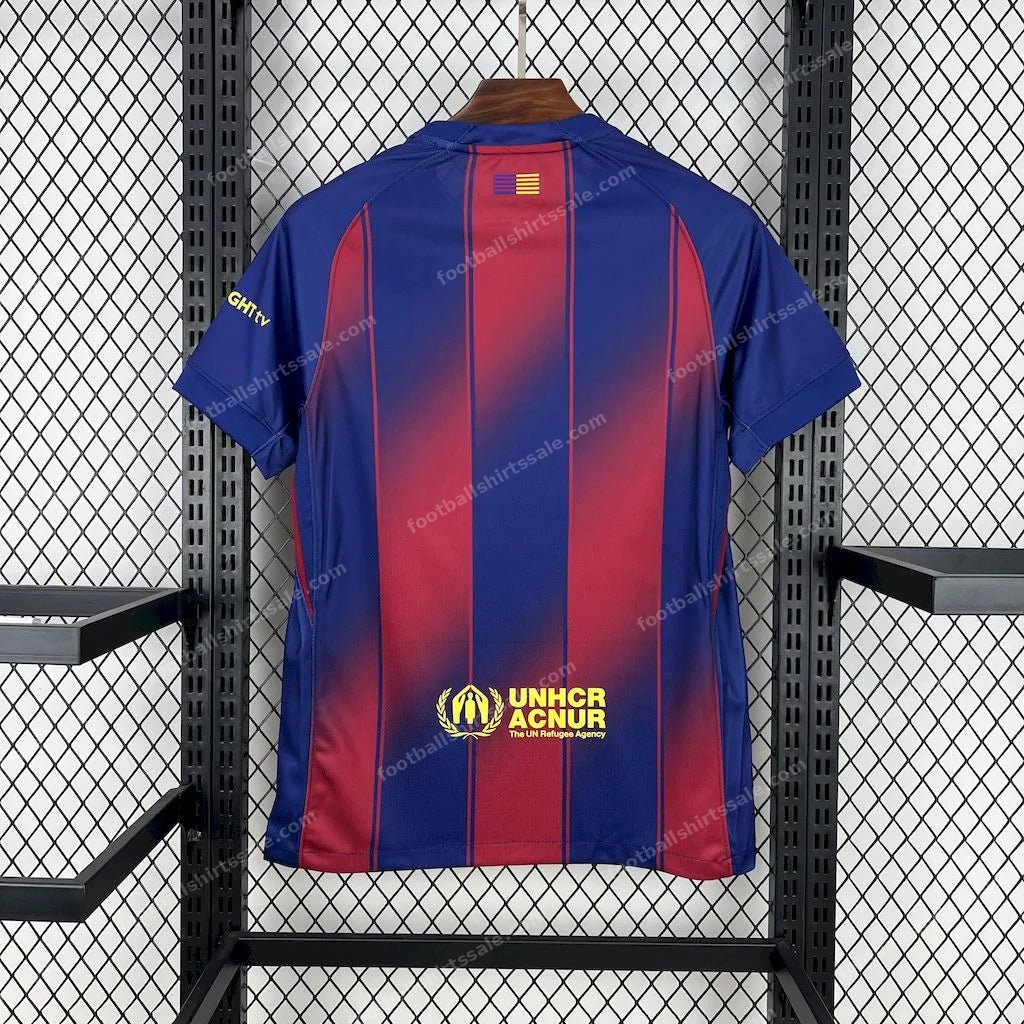 2025/2026 Barcelona Home Football Shirt - Detail 2