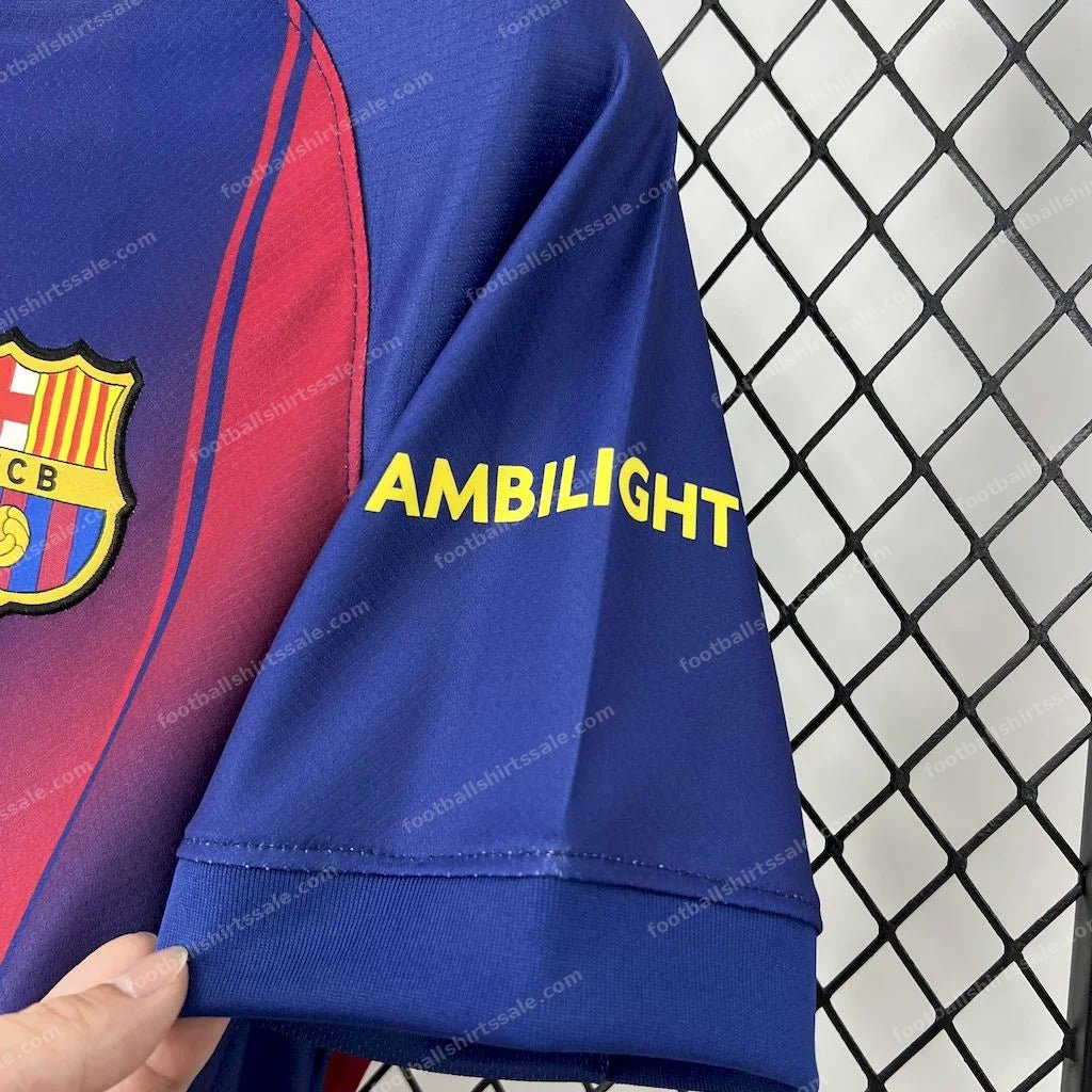 2025/2026 Barcelona Home Football Shirt - Detail 5