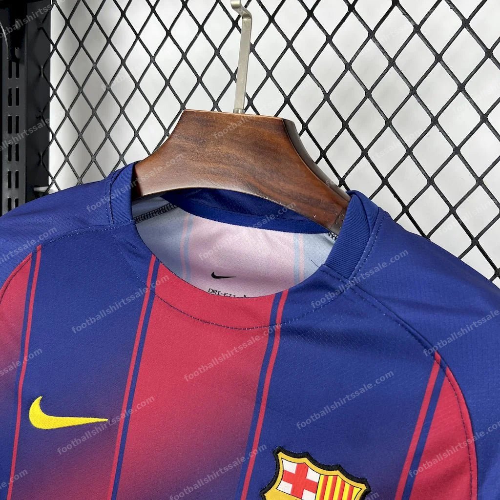 2025/2026 Barcelona Home Football Shirt - Detail 6