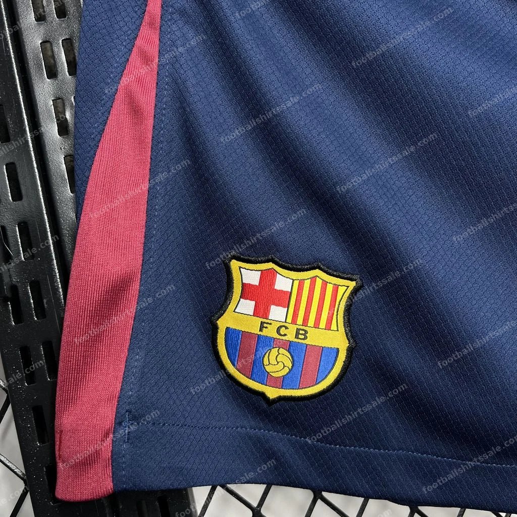 2024/2025 Barcelona Home Shorts 1:1 Thai Quality - Detail 2