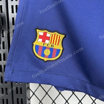 2025/2026 Barcelona Home Shorts - Detail 3