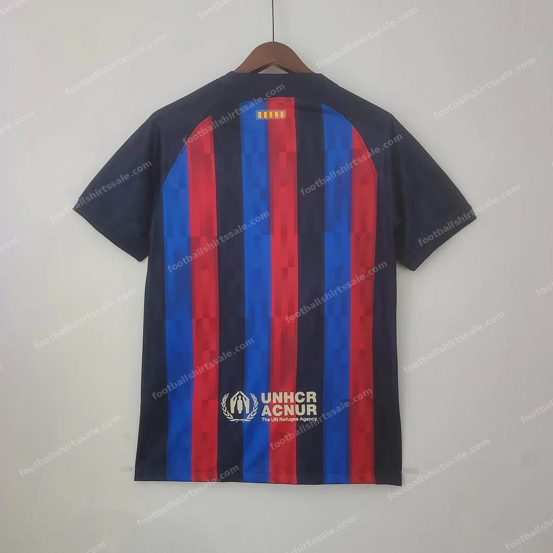2022/2023 Barcelona Home Drake Model Football Shirt 1:1 Thai Quality - Detail 1