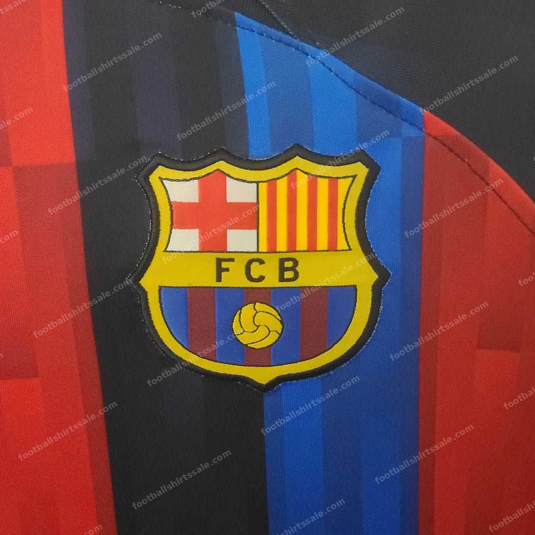 2022/2023 Barcelona Home Drake Model Football Shirt 1:1 Thai Quality - Detail 5
